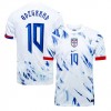 Camiseta de fútbol Noruega Odegaard 10 Segunda Equipación 2024 - Hombre